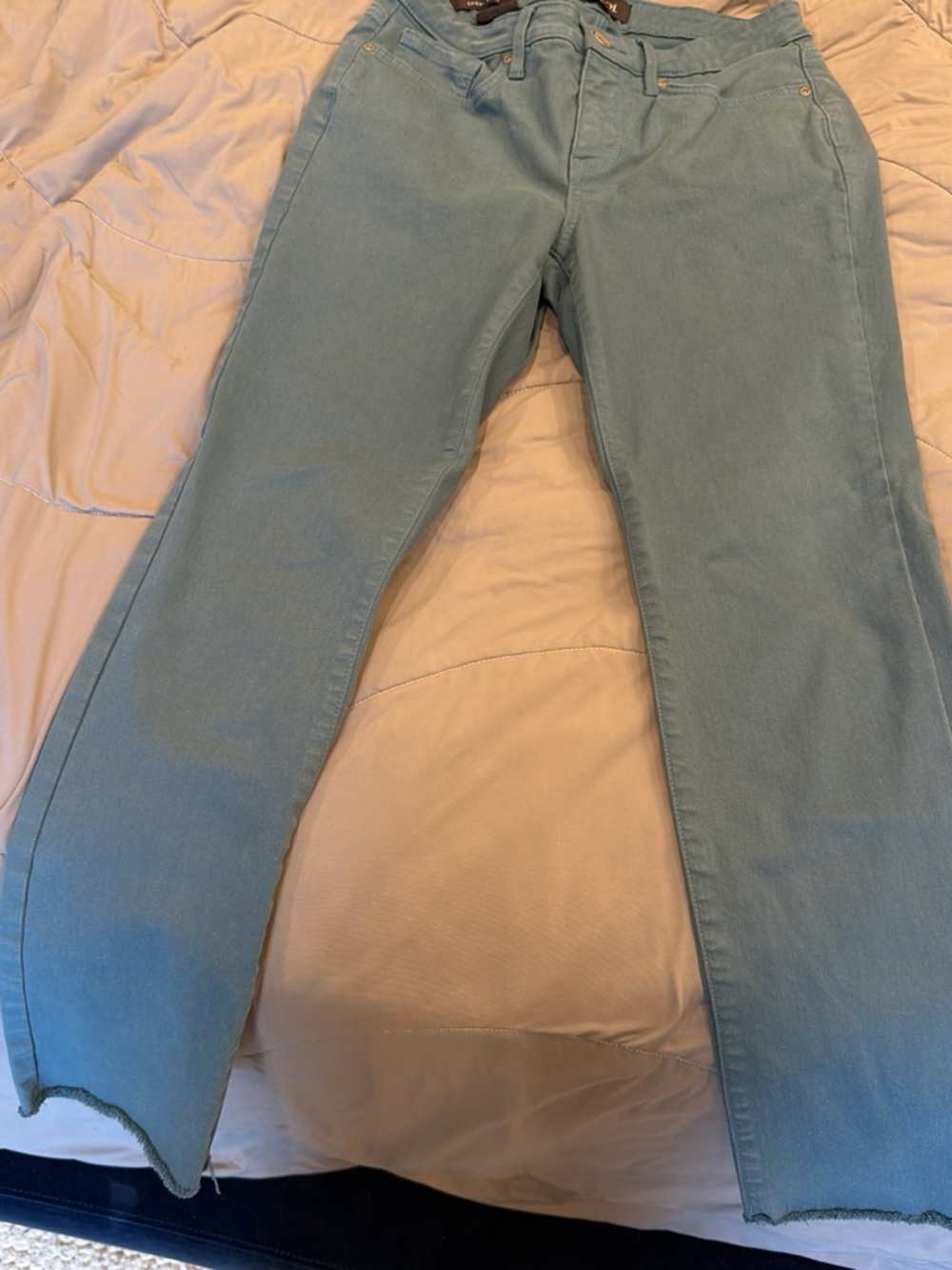 NYDJ Sky Blue Ankle Crop Jeans